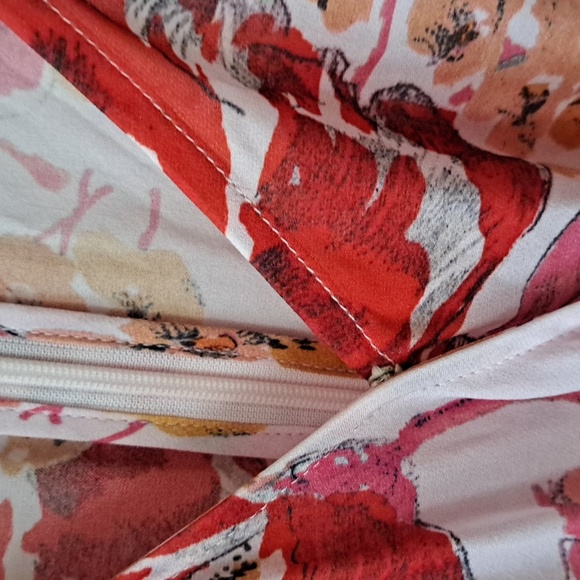 # 63 NWOT Parker SILK Floral Pink Dress STUNNING - Picture 3 of 5